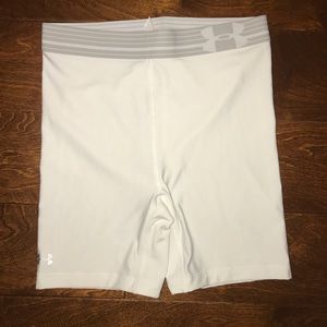 Under Armor White Shorts